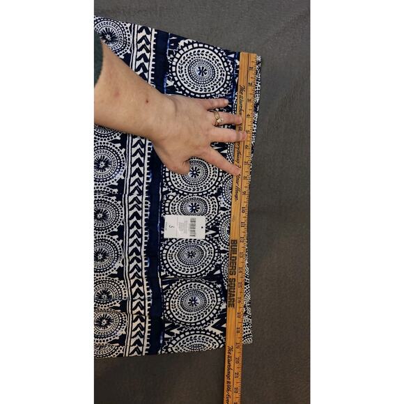 Chicos 3 Wide Leg Pull On Pants Palazzo Stretch Mulitcolor Multi-pattern XL NWT - Picture 5 of 11